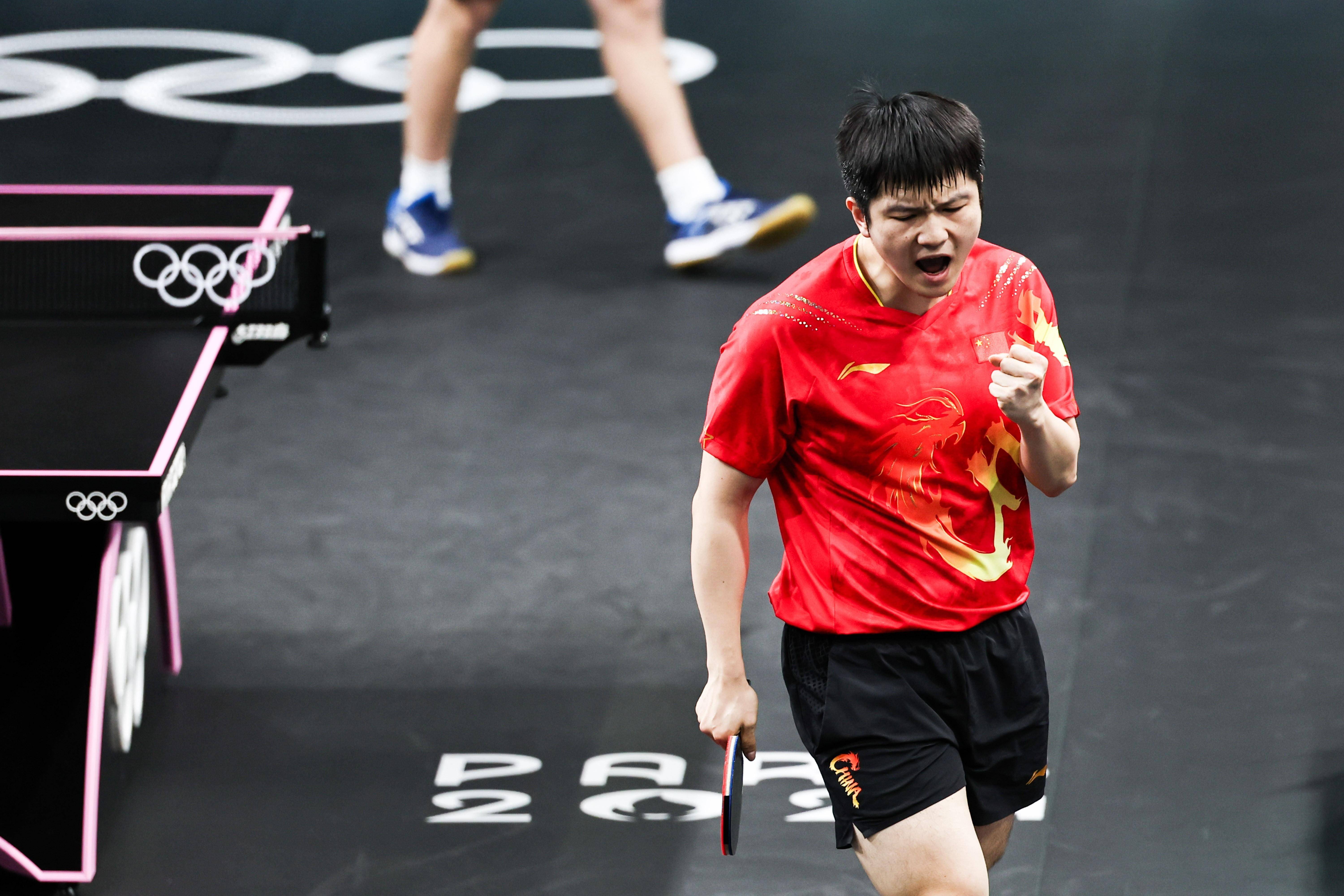 中国乒乓球队碾压奥地利乒乓球队，樊振东打破历史纪录的简单介绍